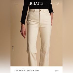 KHAITE “Abigail” jeans